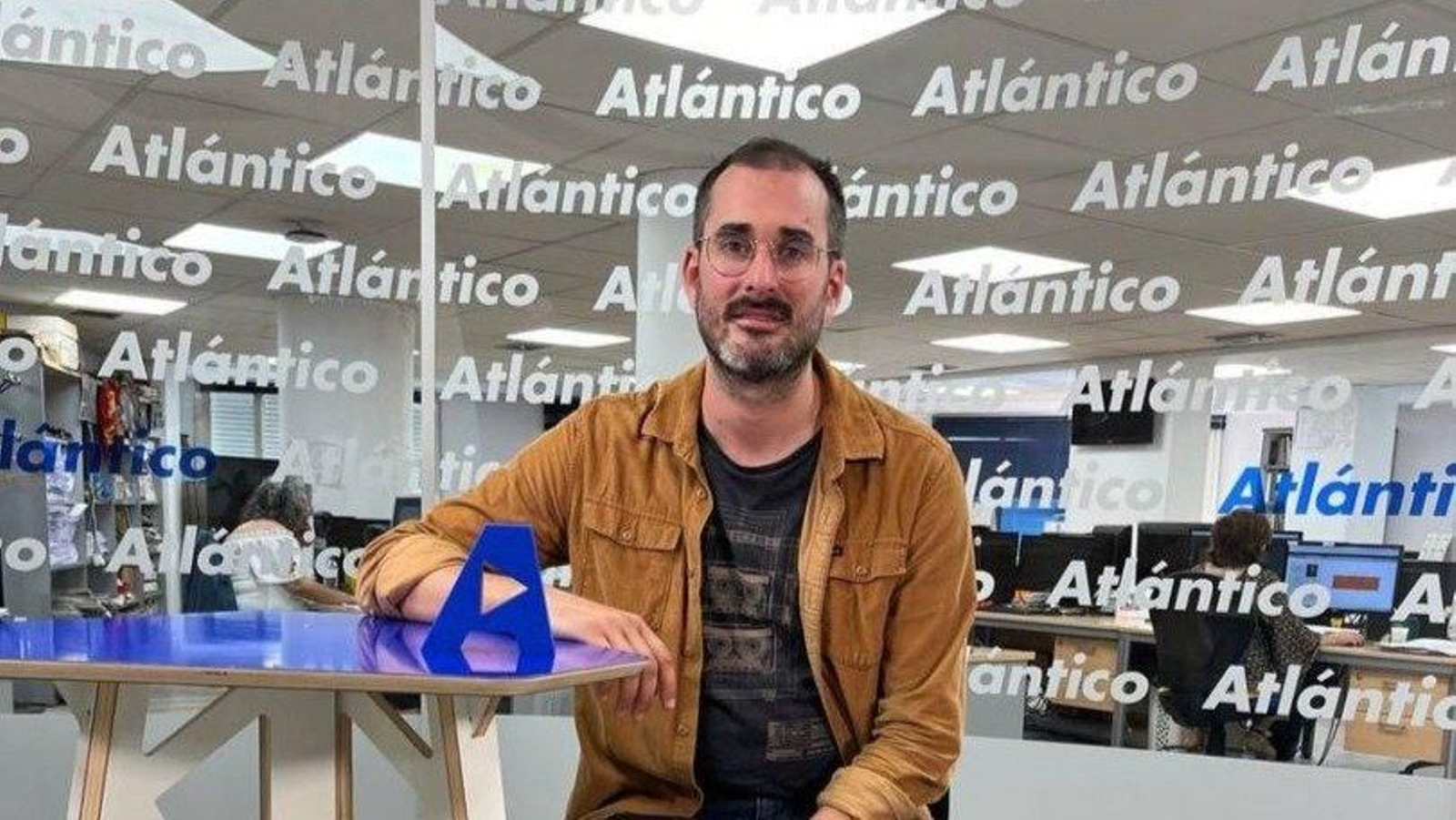 Manuel Martínez, en Atlántico TV.