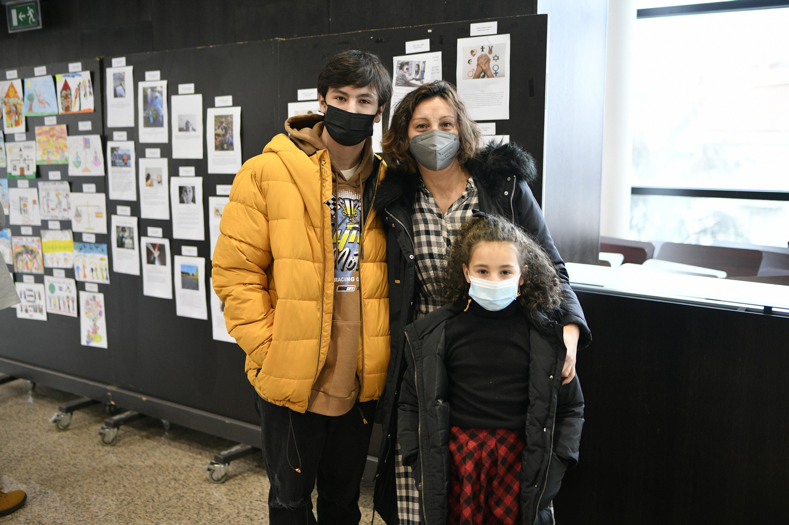 Acto institucional por el aniversario de la Constitución en el auditorio de Ourense.
Marcos, Belén, María.
Foto: Xesús Fariñas