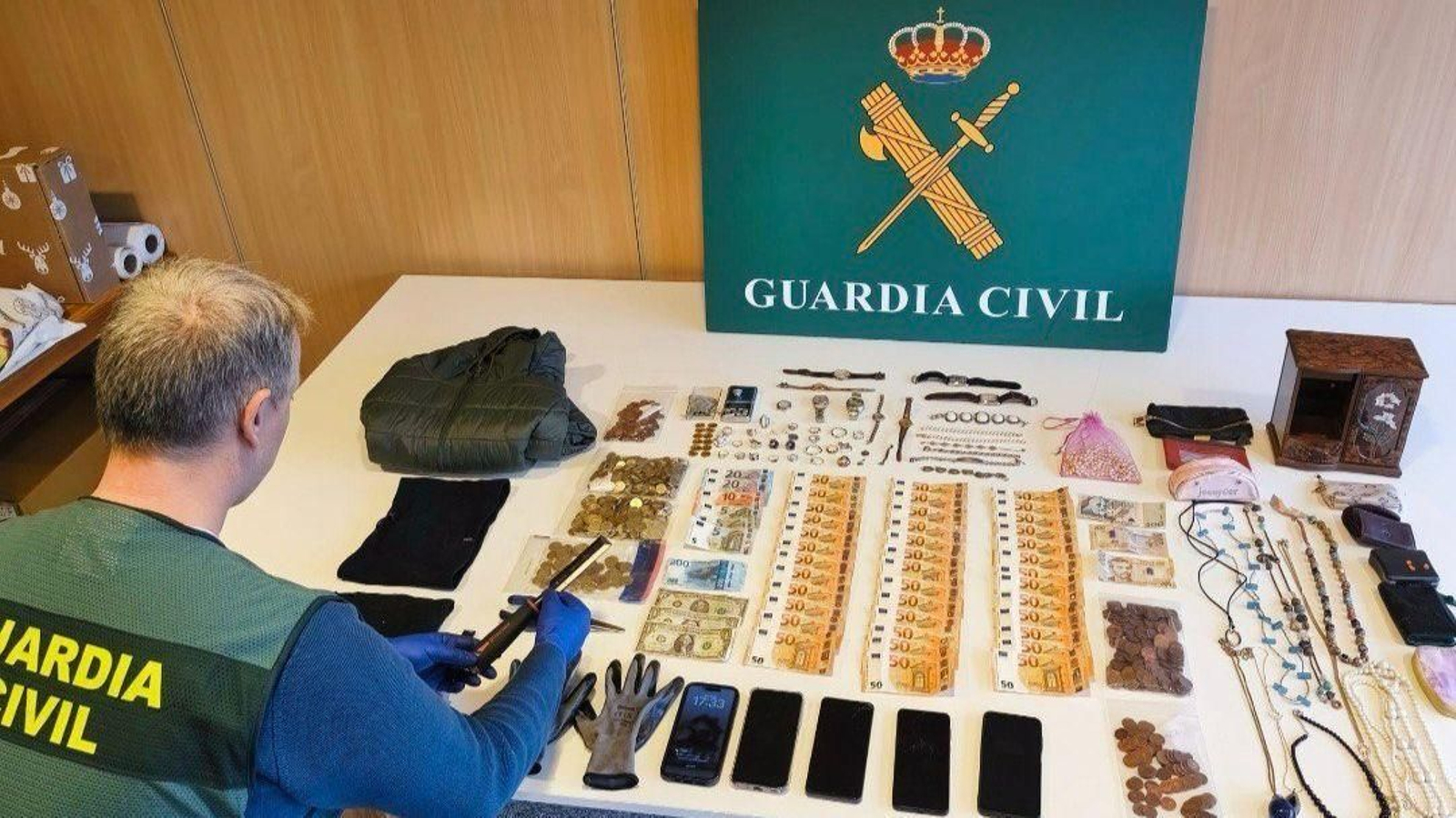 Efectos intervenidos en la operación.