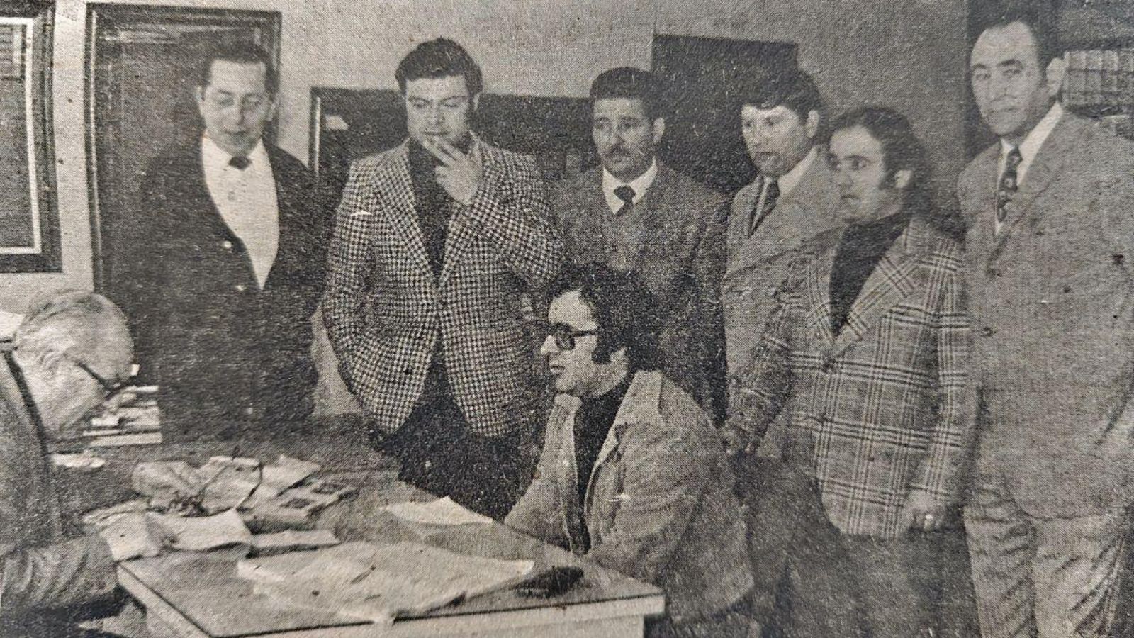 La Comisión de fiestas de Mariñamansa.