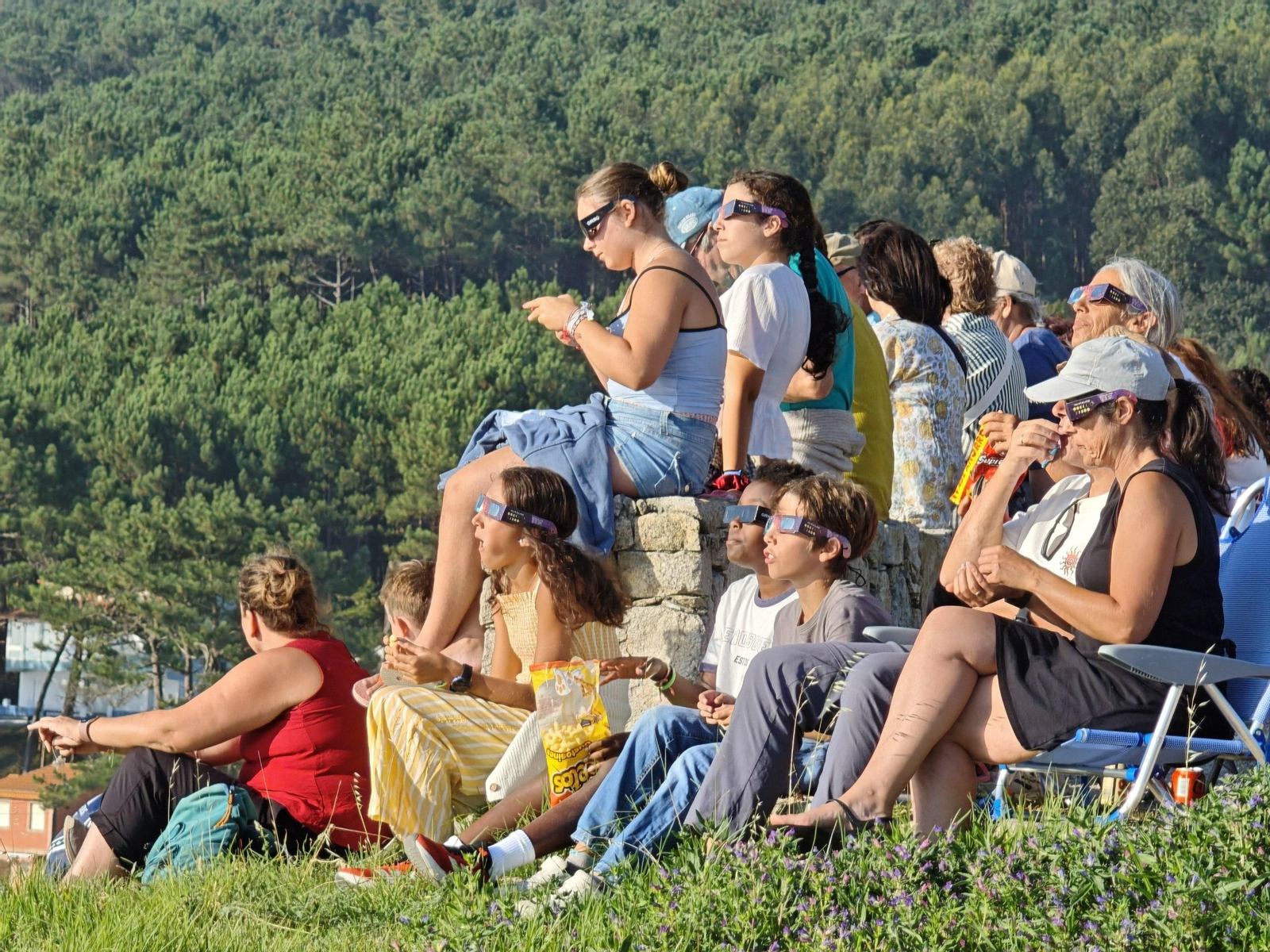 Galería | Así vivió Vigo y su área el histórico eclipse total