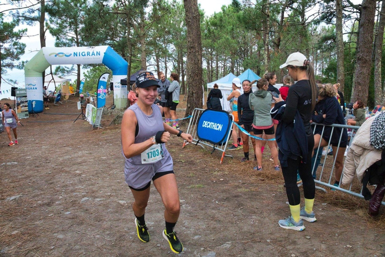 Carrera femenina en Monteferro.
