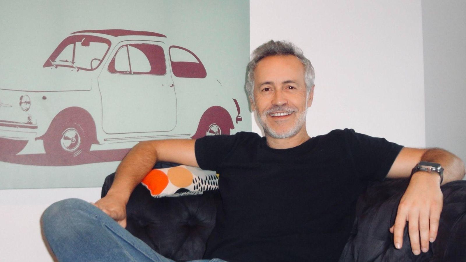 El director financiero de Visual MS, Carlos Pérez.