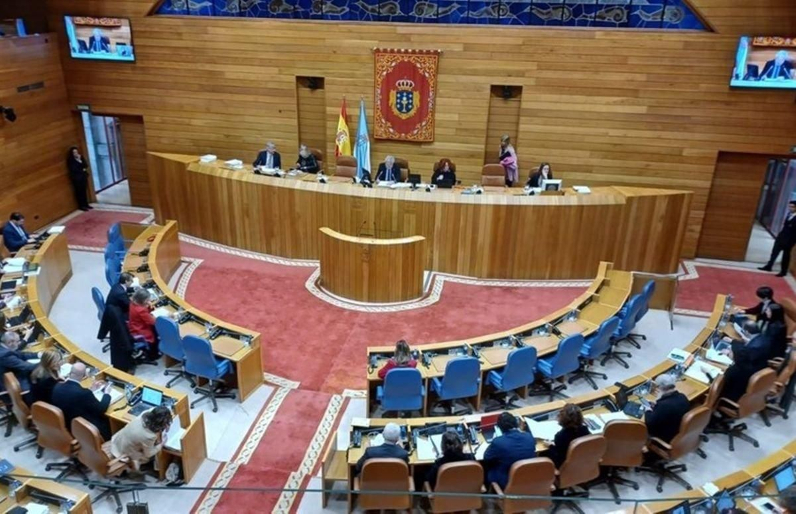 El Parlamento Gallego inicia su actividad plenaria el próximo 10 de septiembre.