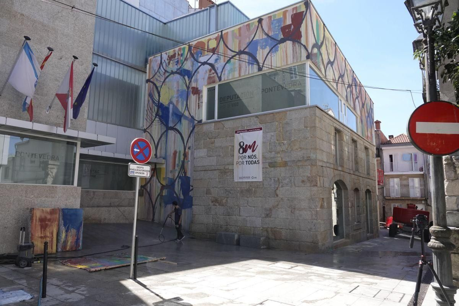 La delegación de la Diputación en Vigo, donde tendrá despacho Marta Fernández-Tapias.