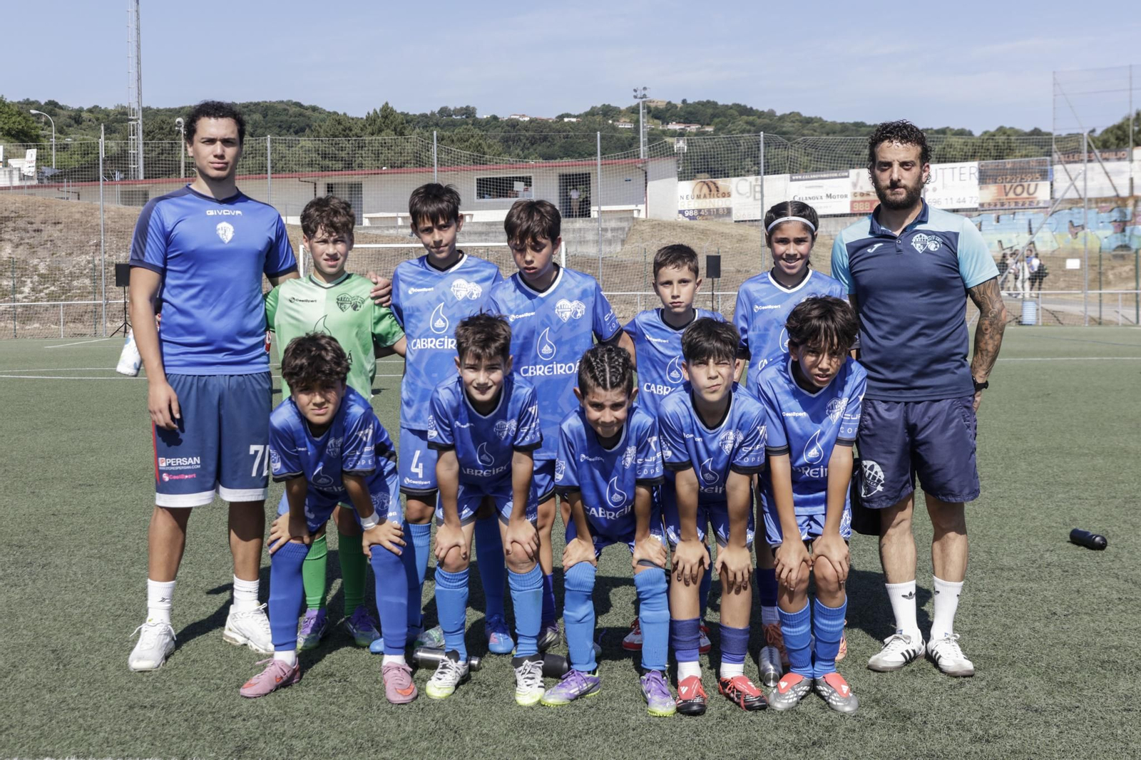 Los pequeños vibraron en San Rosendo con el Trofeo de fútbol Concello de Celanova