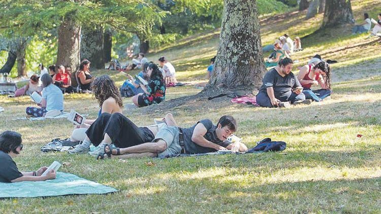 Cien lectores reunidos y desconectados