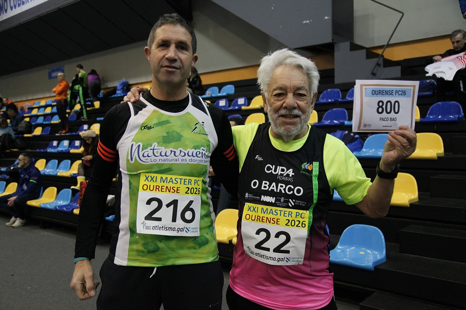 Galería | Los máster del atletismo gallego disfrutan en Expourense con la Copa