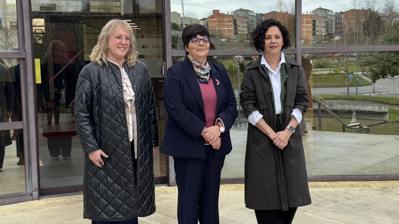 Montserrat Cruz González, Carmen García Mateo y Marián Fernández Villarino.