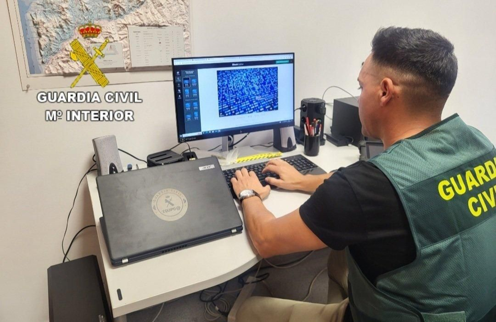 Guardia Civil. // EP