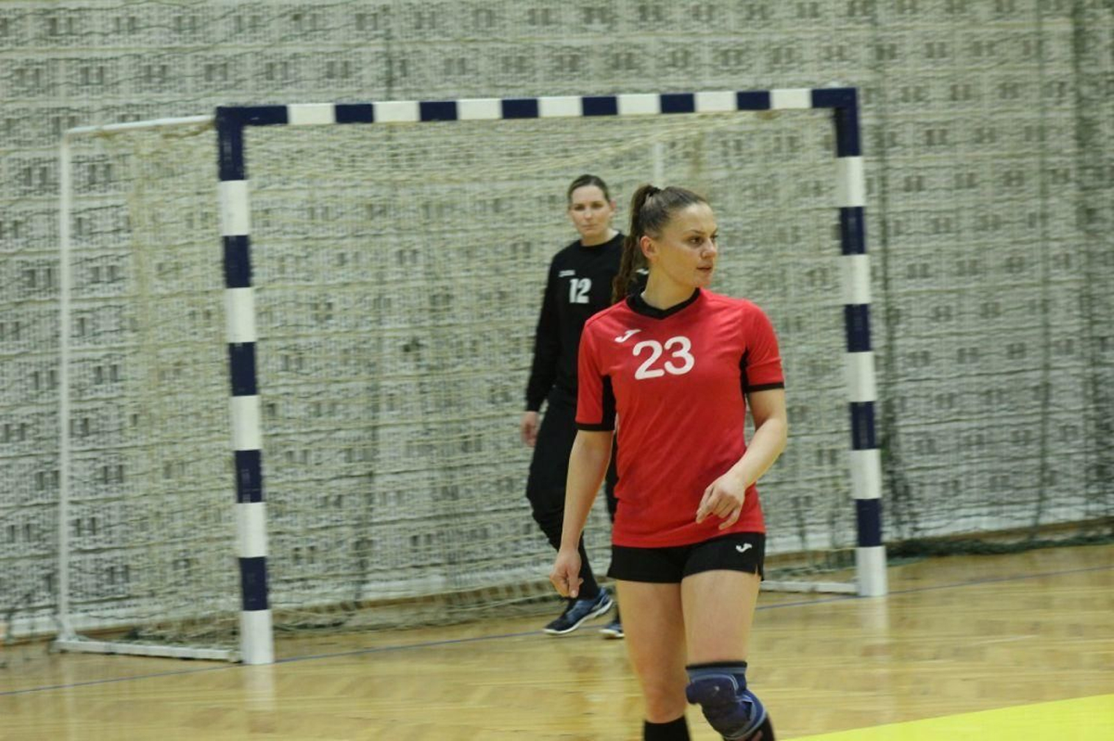 La extremo croata de 33 años, en un entreno con su anterior equipo.