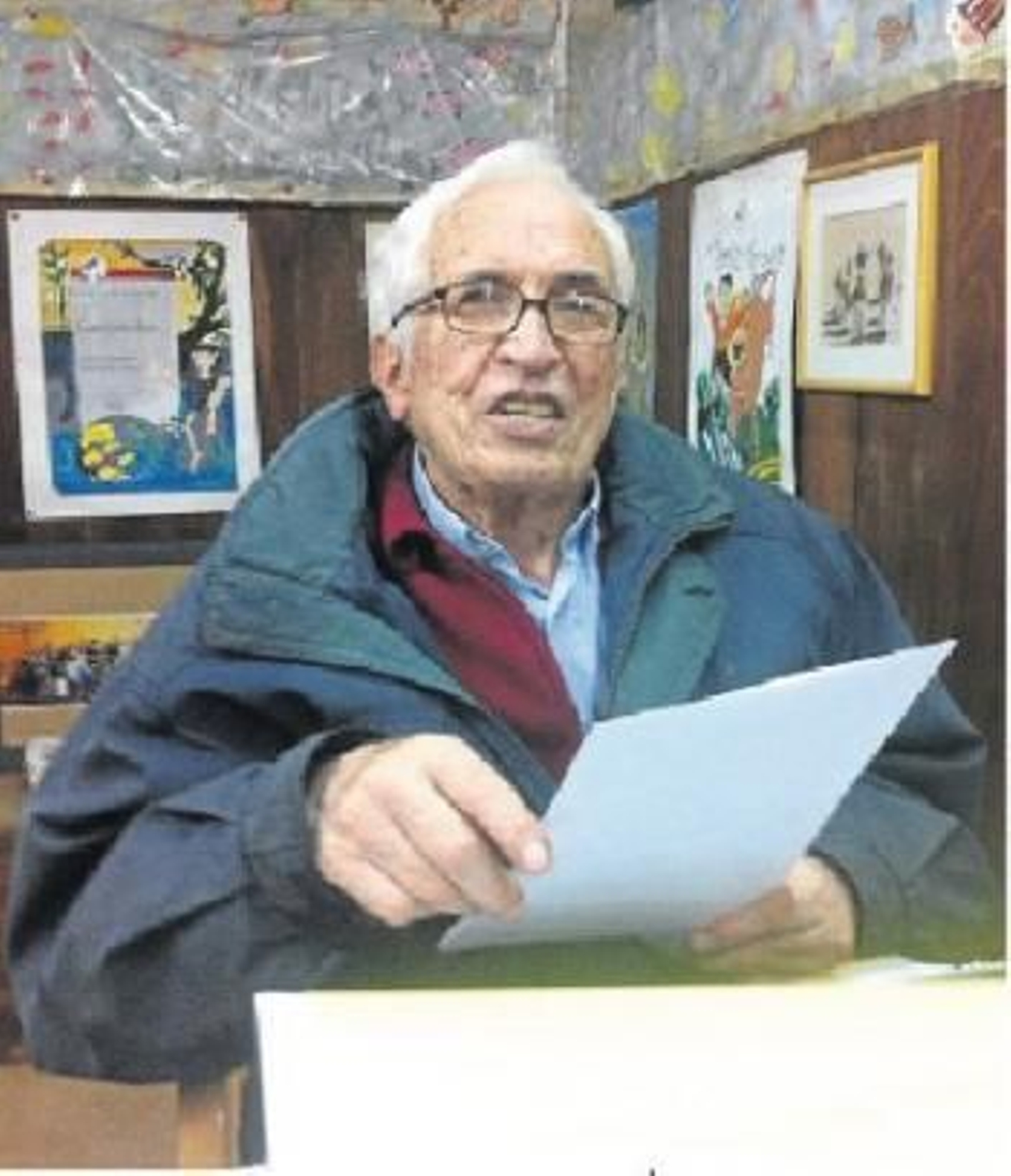 O escritor, pensador, xornalista e editor Xosé Neira Vilas, na súa casa de Gres.