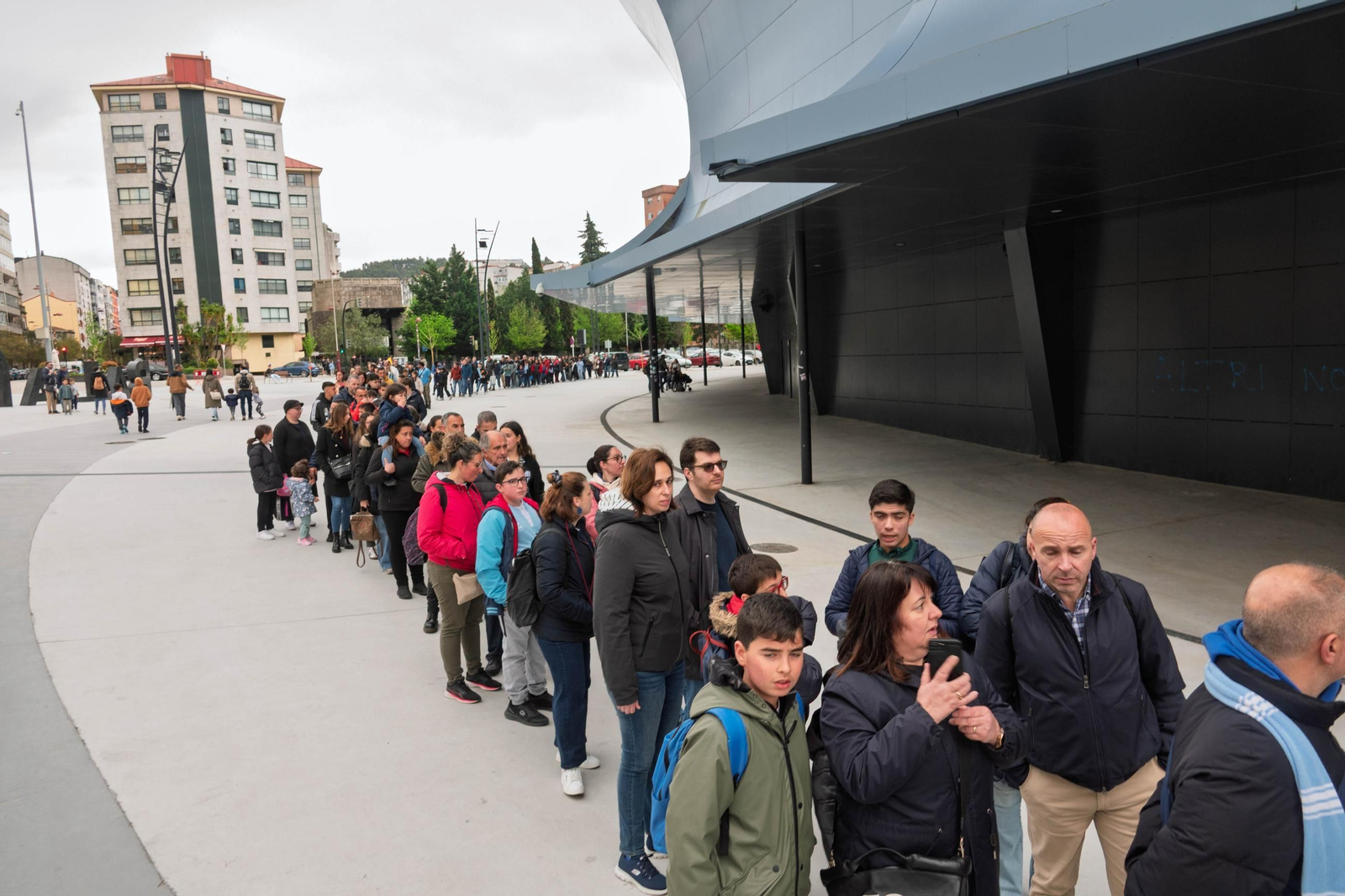 Galería | Entrenamiento multitudinario del Celta en Balaídos