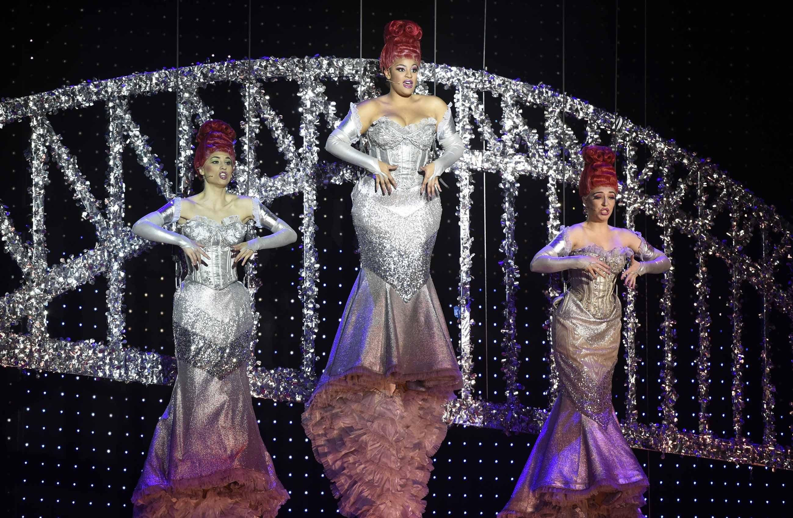 El musical reunió en el escenario de Beiramar a un elenco de cuarenta artistas.