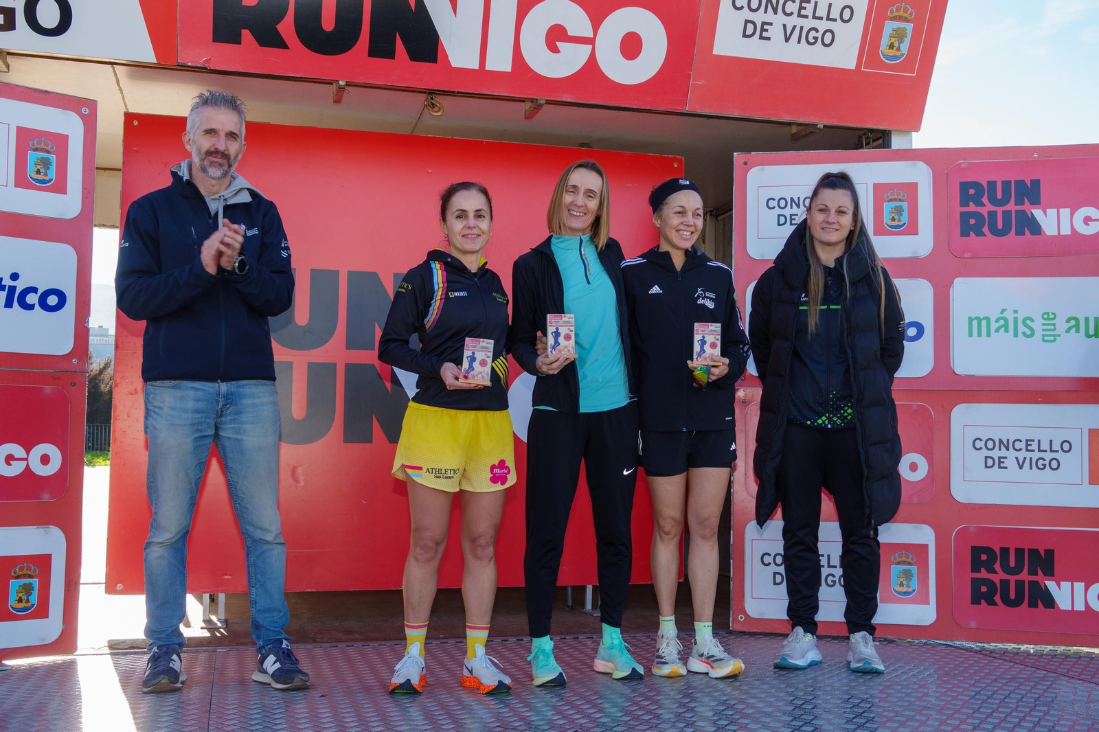 Galería | Pequeños y grandes disfrutan la Milla Cidade de Vigo con +Deporte Atlántico