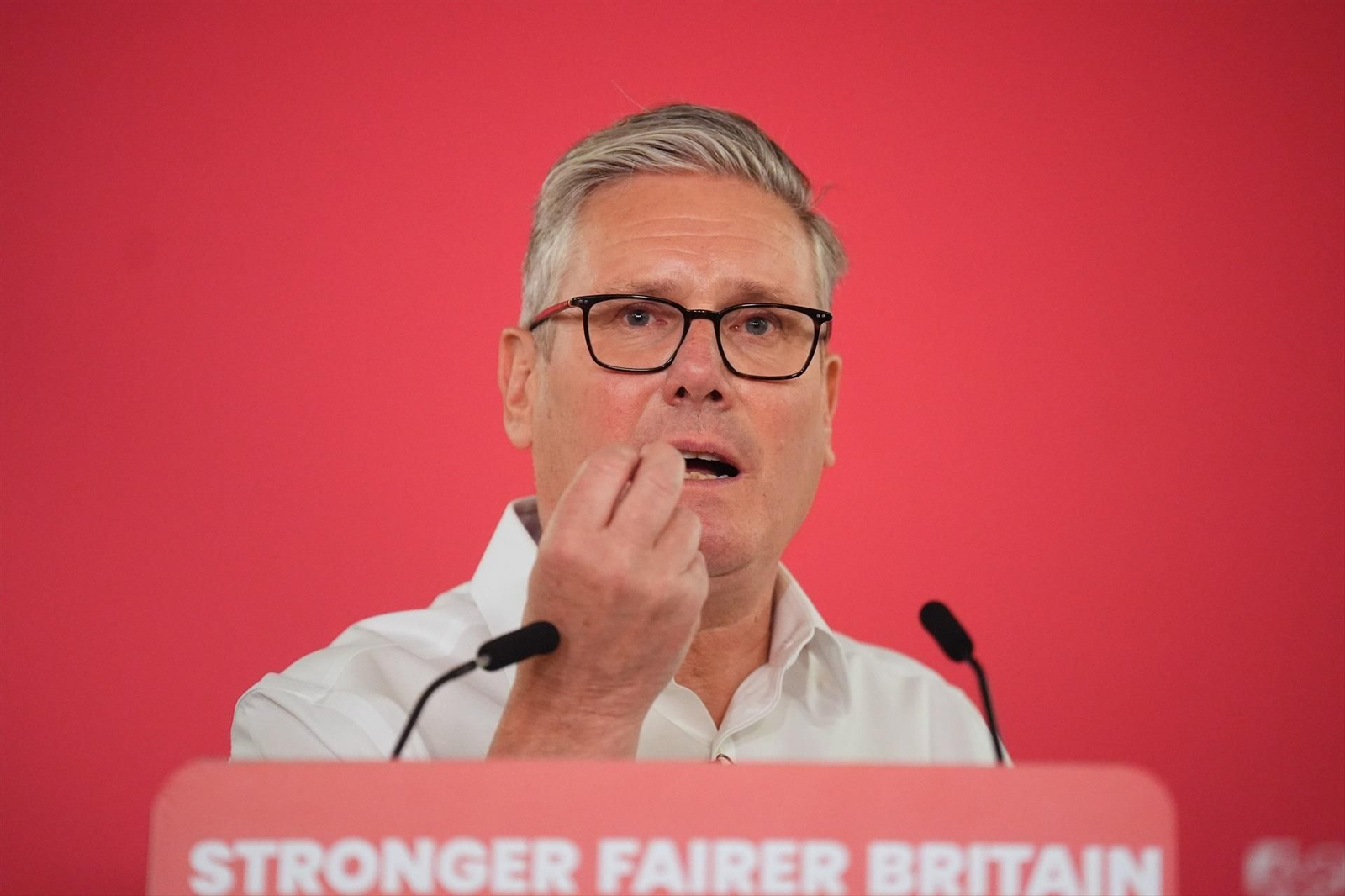 El primer ministro británico, Keir Starmer