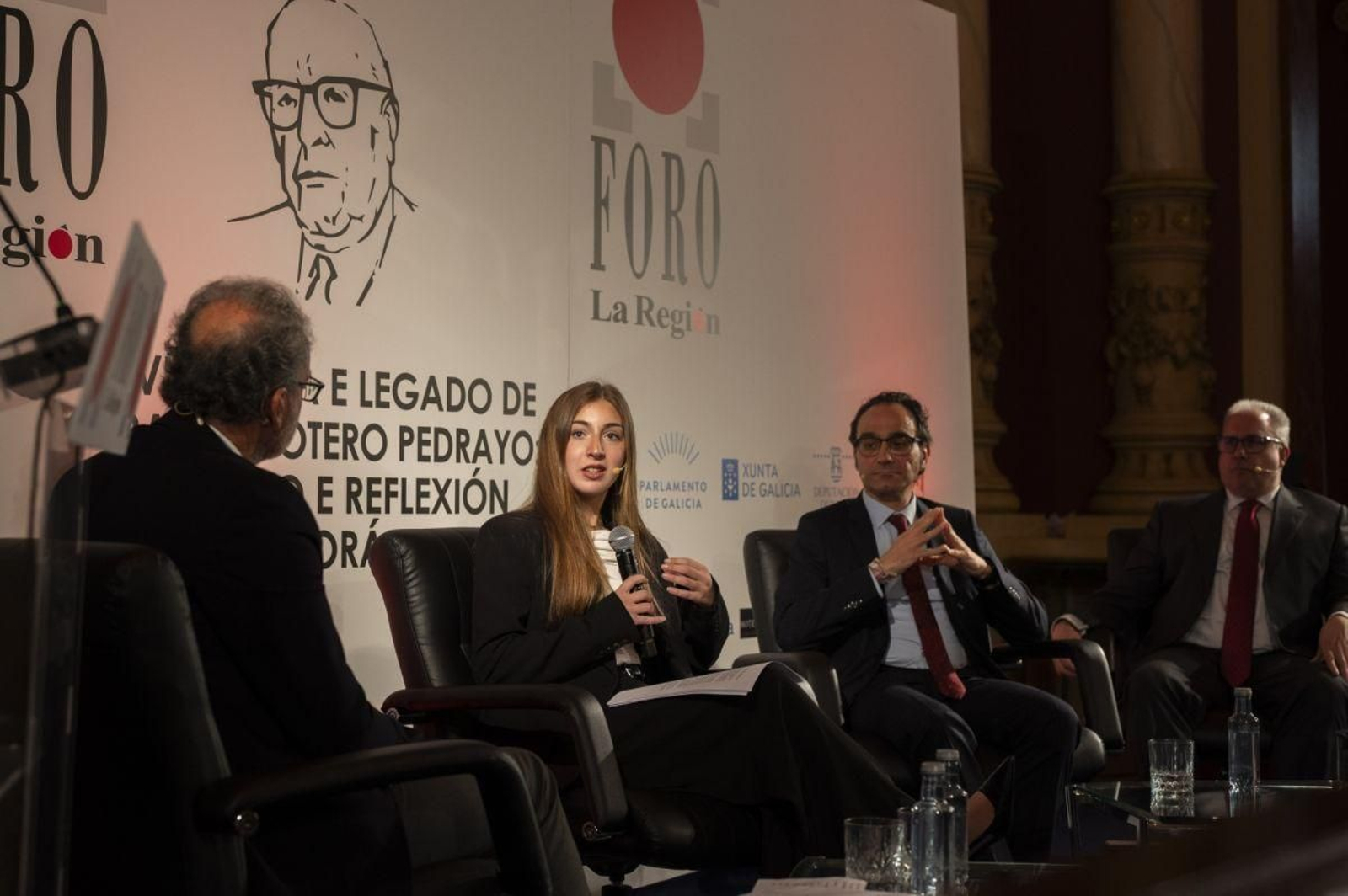Nerea Rodríguez, Daniel Lorenzo e Pablo Sánchez.