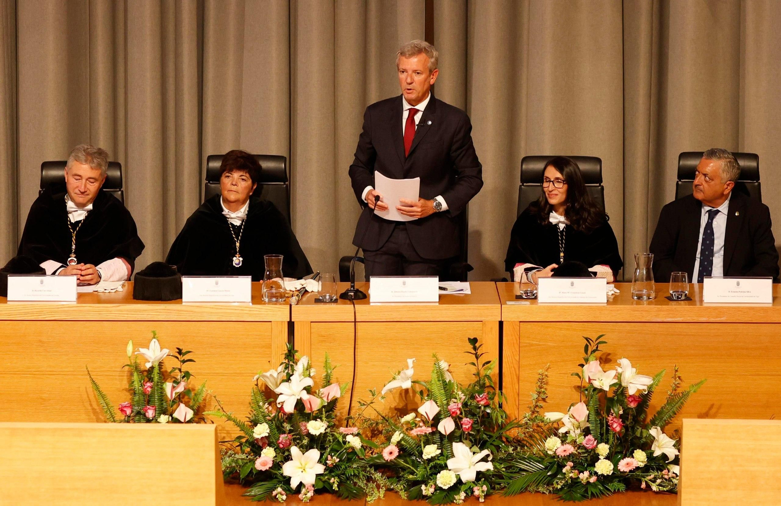 Galería | La Universidad de Vigo inaugura el curso académico 2026-2027
