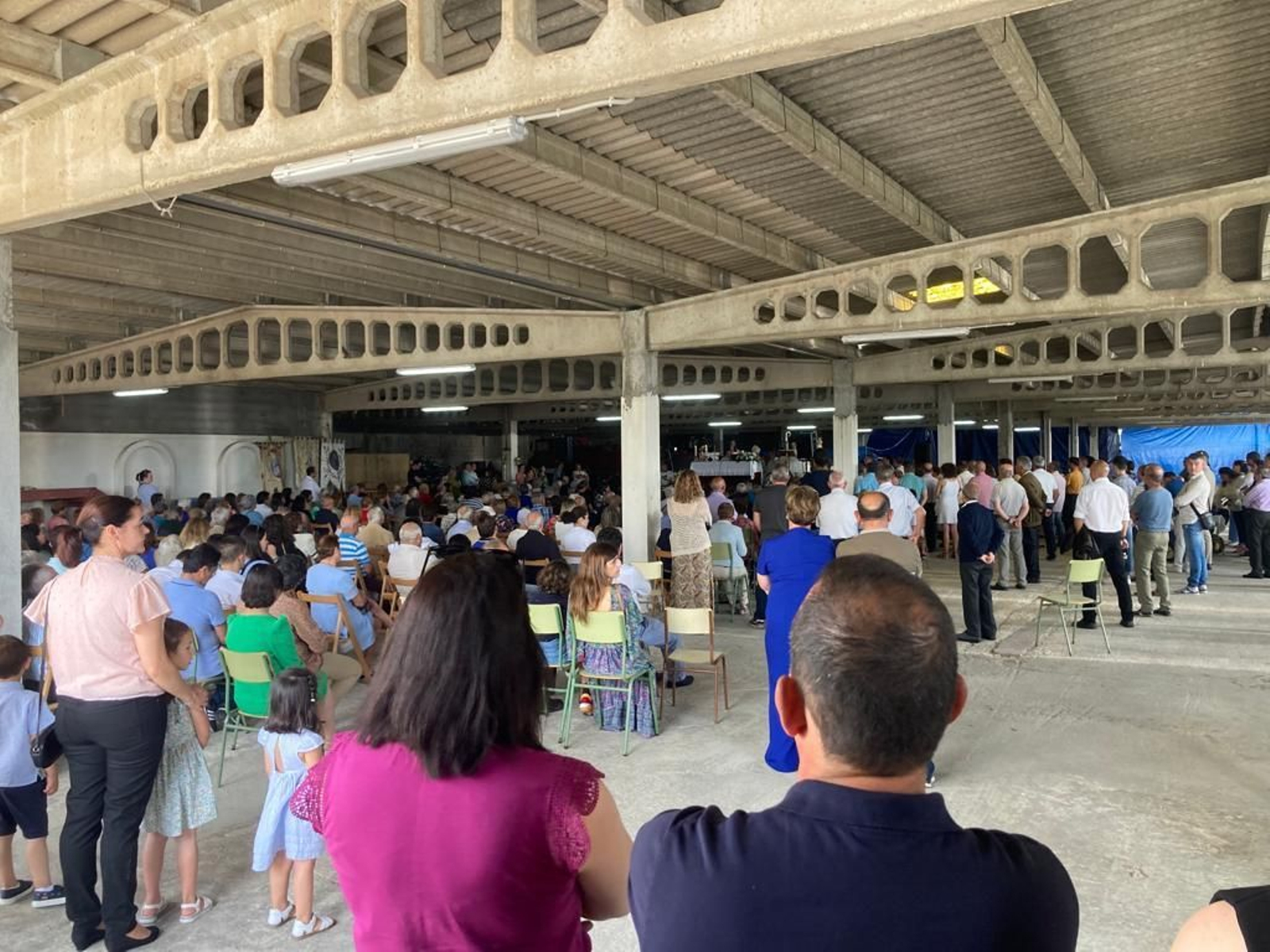 Las fiestas de San Antón trajeron una multitud a Viana.