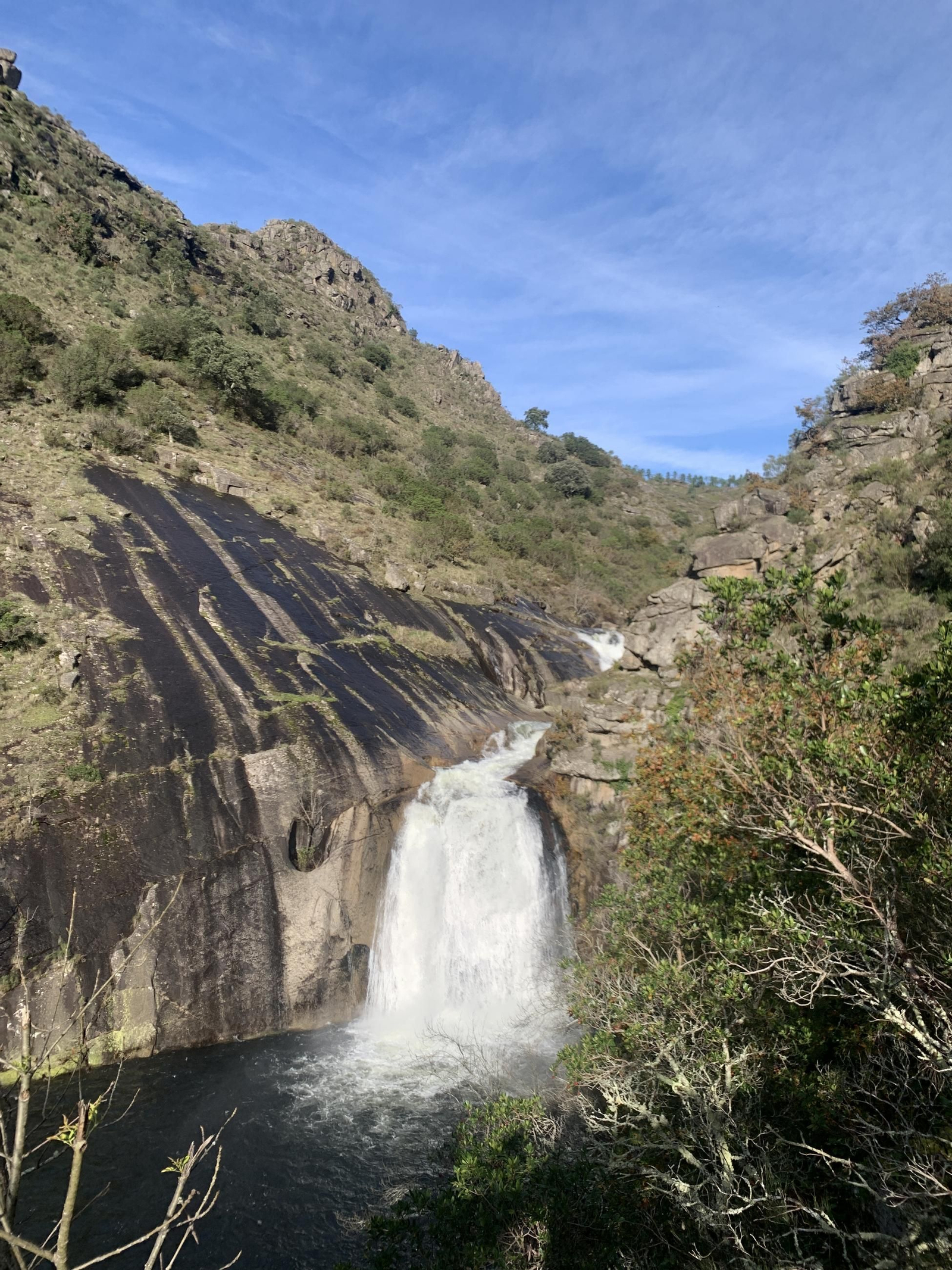 Pozo da Seima en A Cela (Lobios).