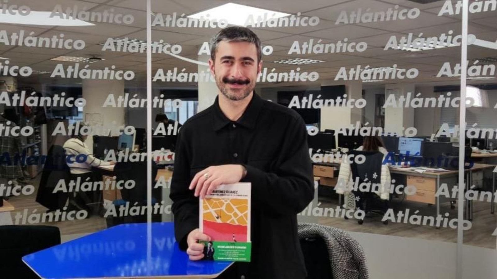 Rayden visitó el set de Atlántico TV.