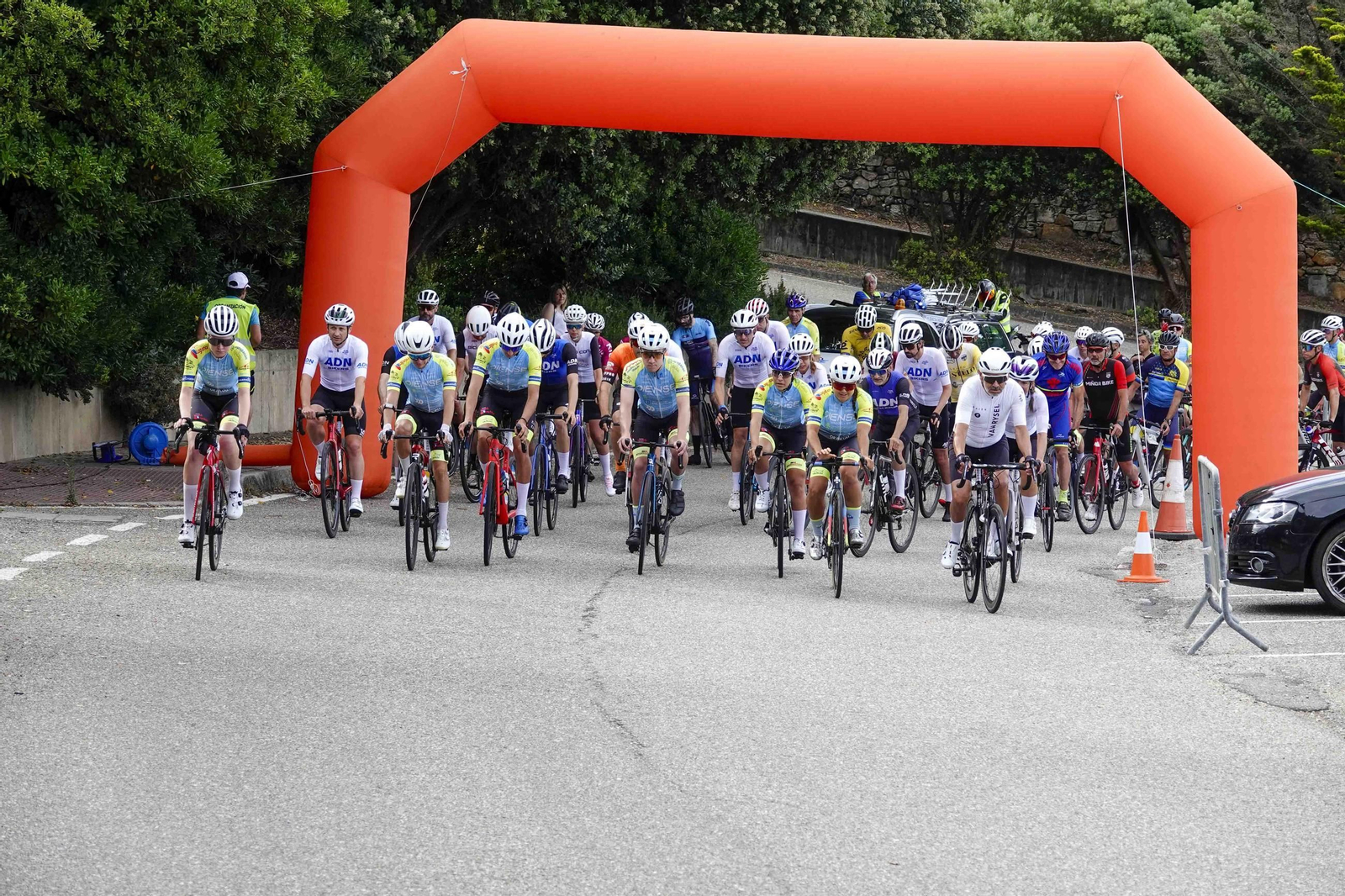 Galería | El ciclismo se da cita en Baixo Miño con el Desafío Talaso Atlántico