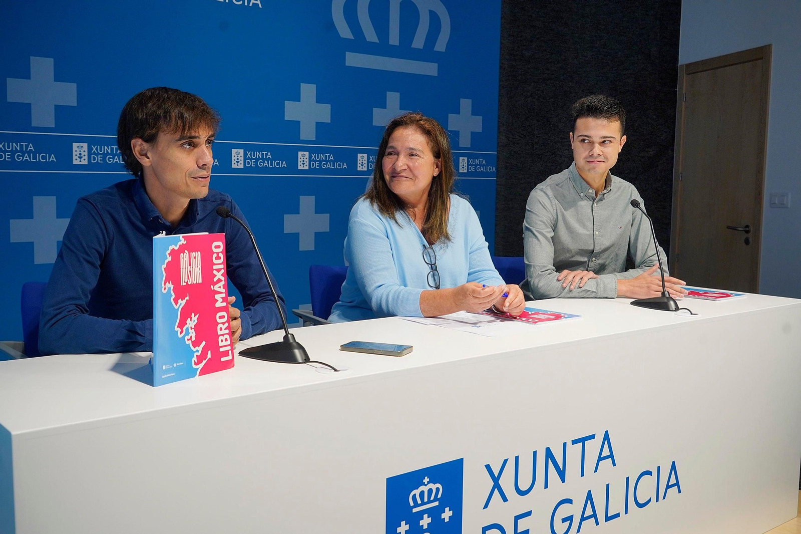 Ana Ortiz en la presentación de "Galicia Ilusiona". // Vicente Alonso