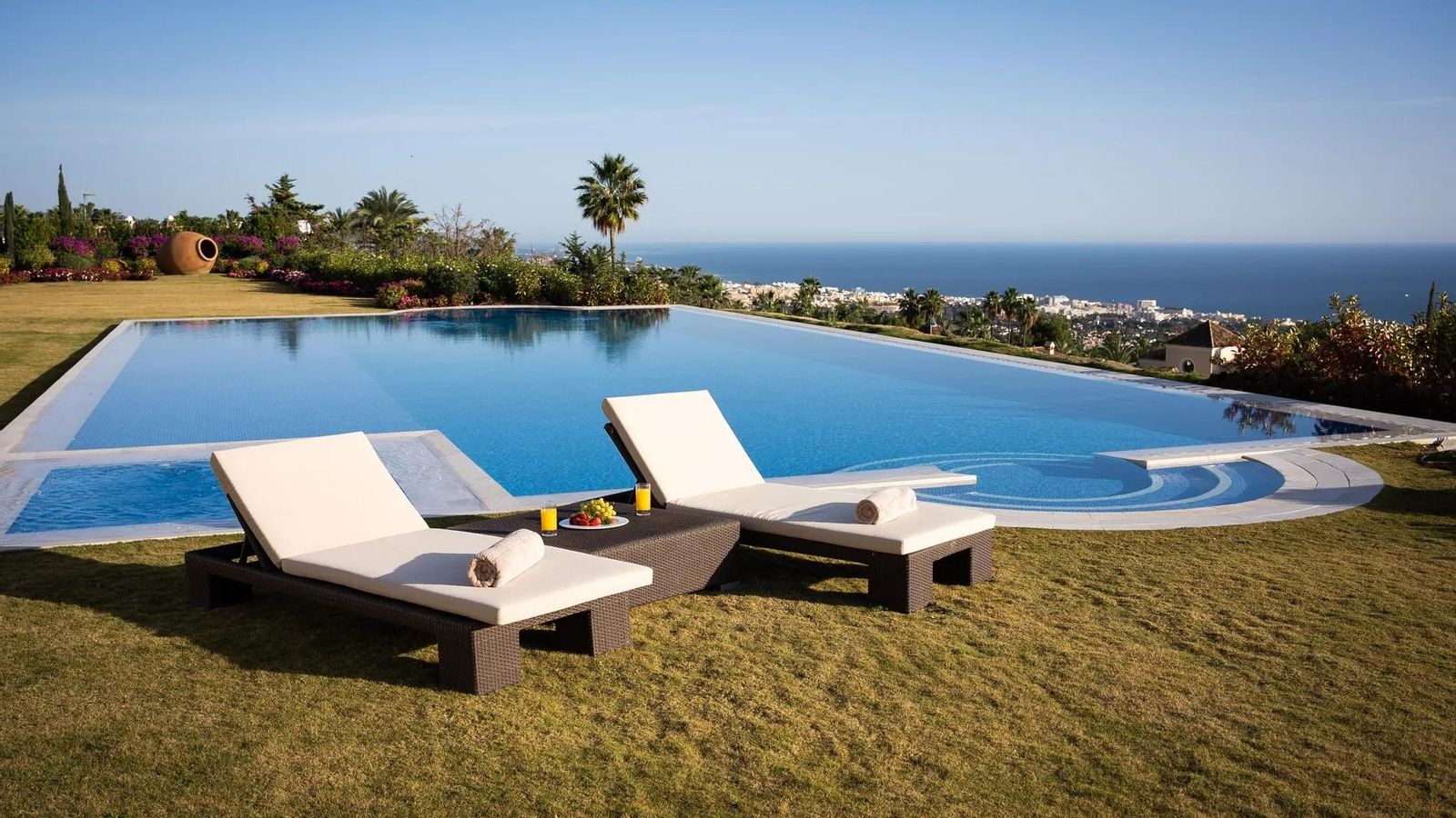 Vistas desde la villa más cara de España, en Marbella