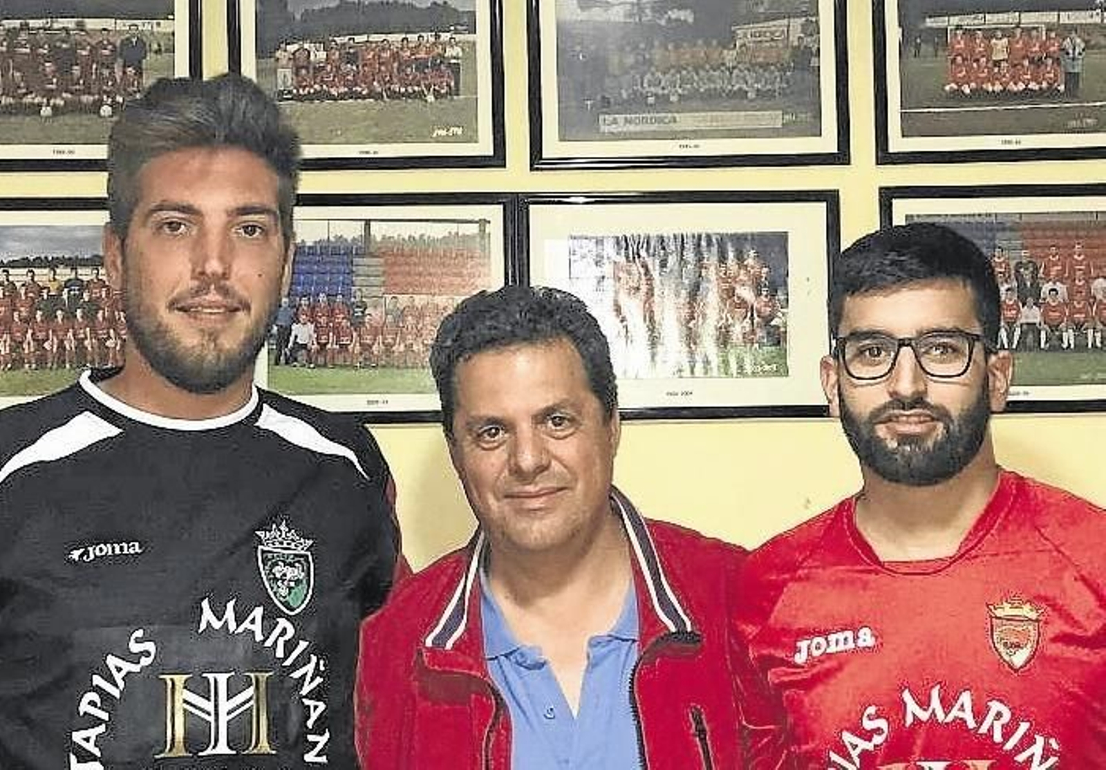 Jorge, Romero y David Ginzo.