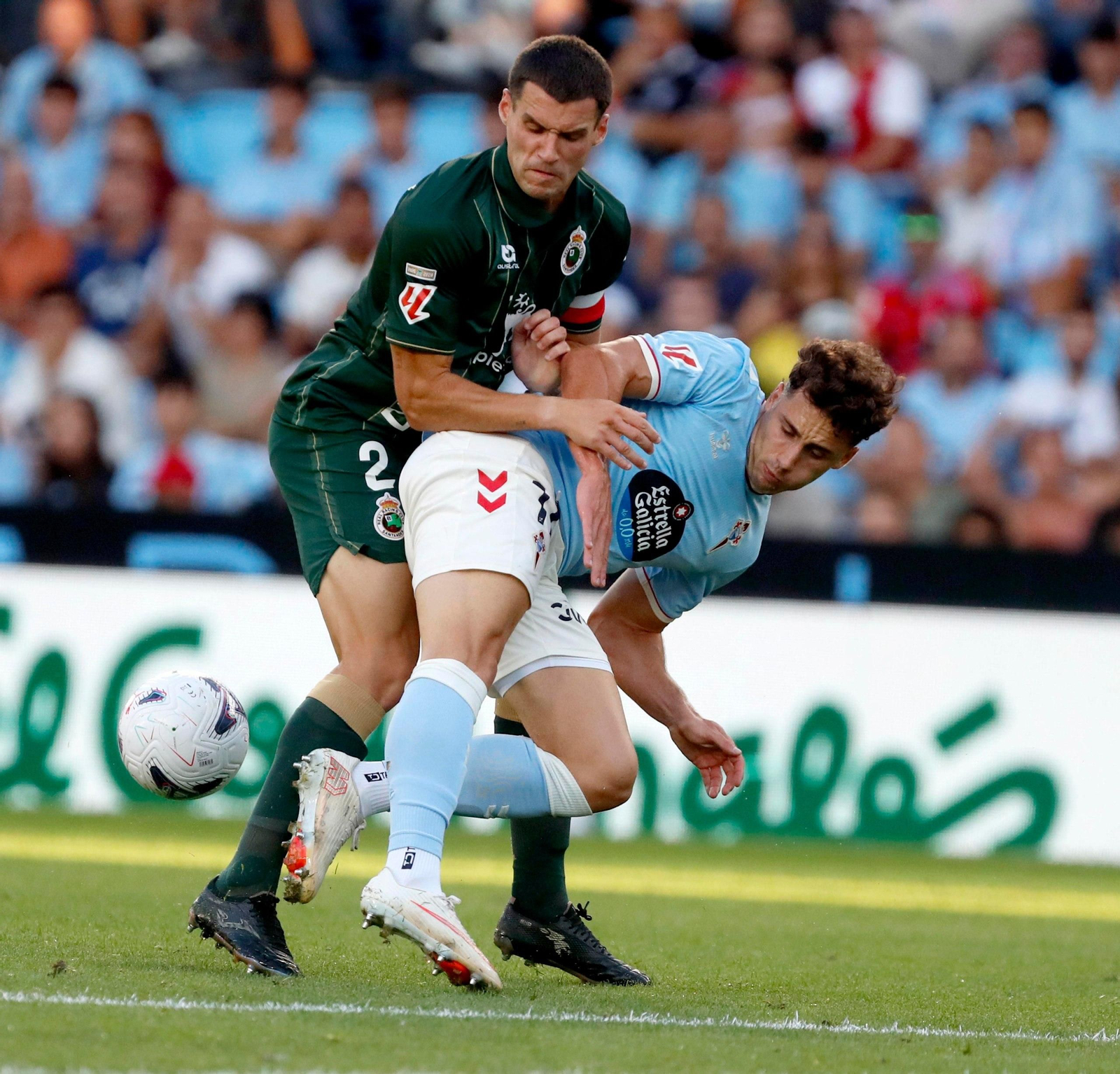 Galería | El partido entre Celta y Racing de Santander, en imágenes