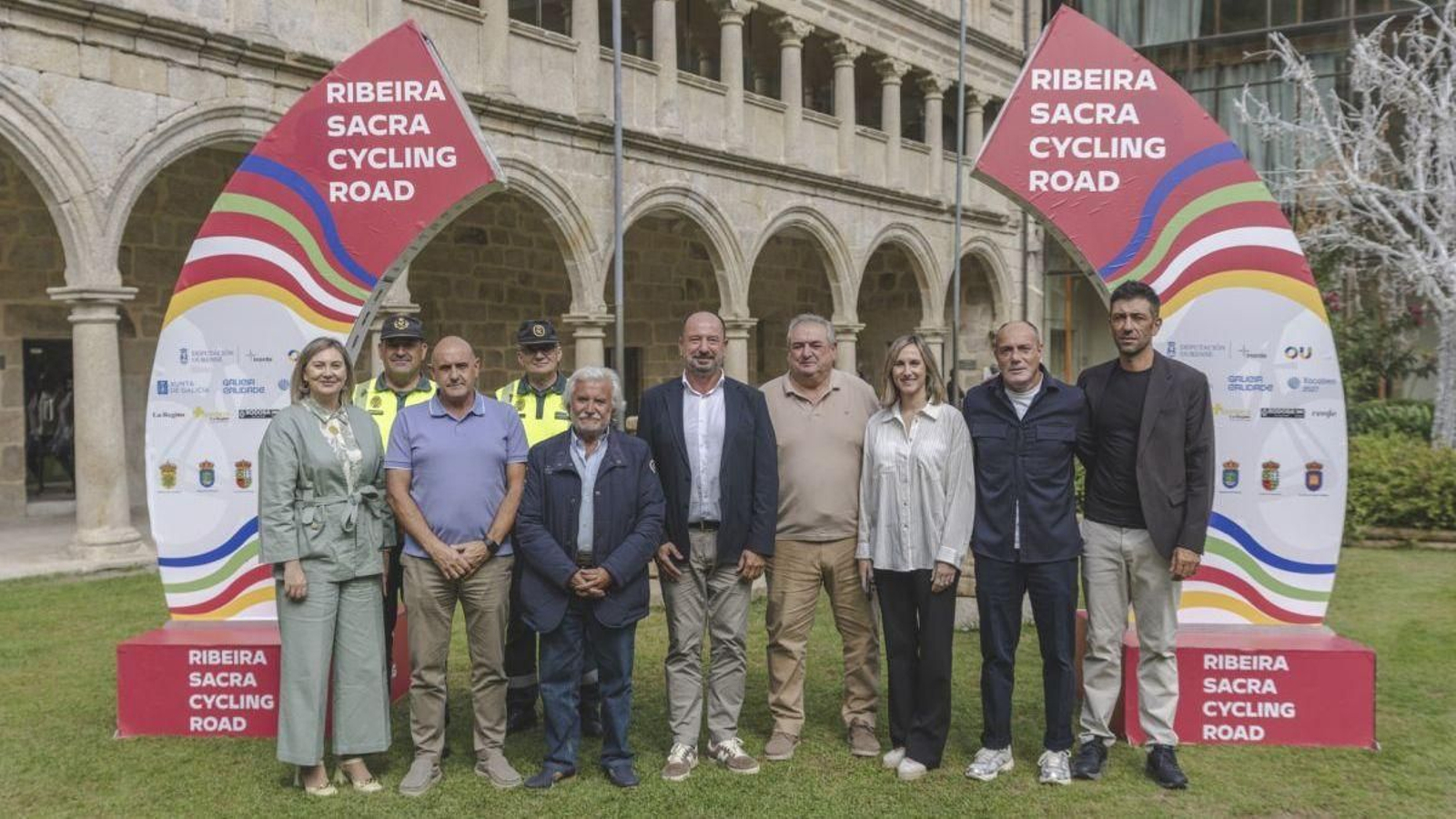 La presentación de la VI Ribeira Sacra Cycling Road.