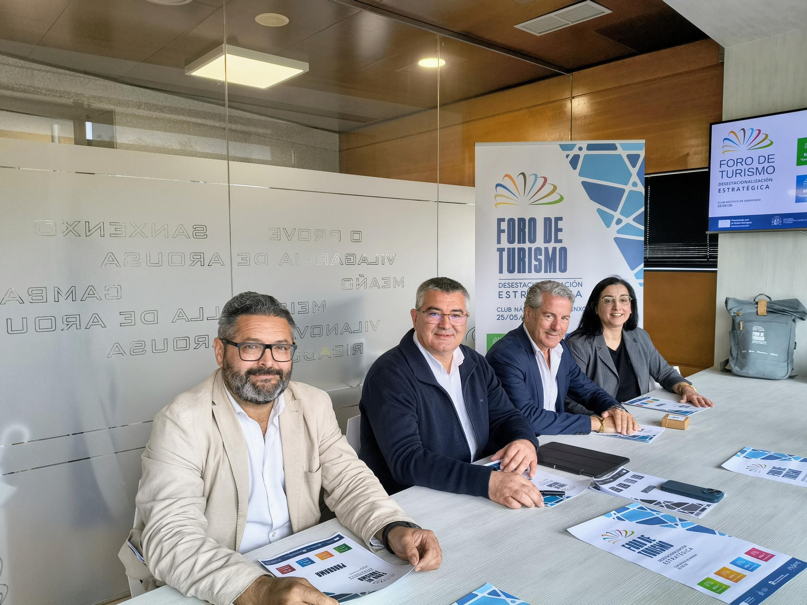 La gerencia de la Mancomunidad presentó el Foro de Turismo en Cambados.