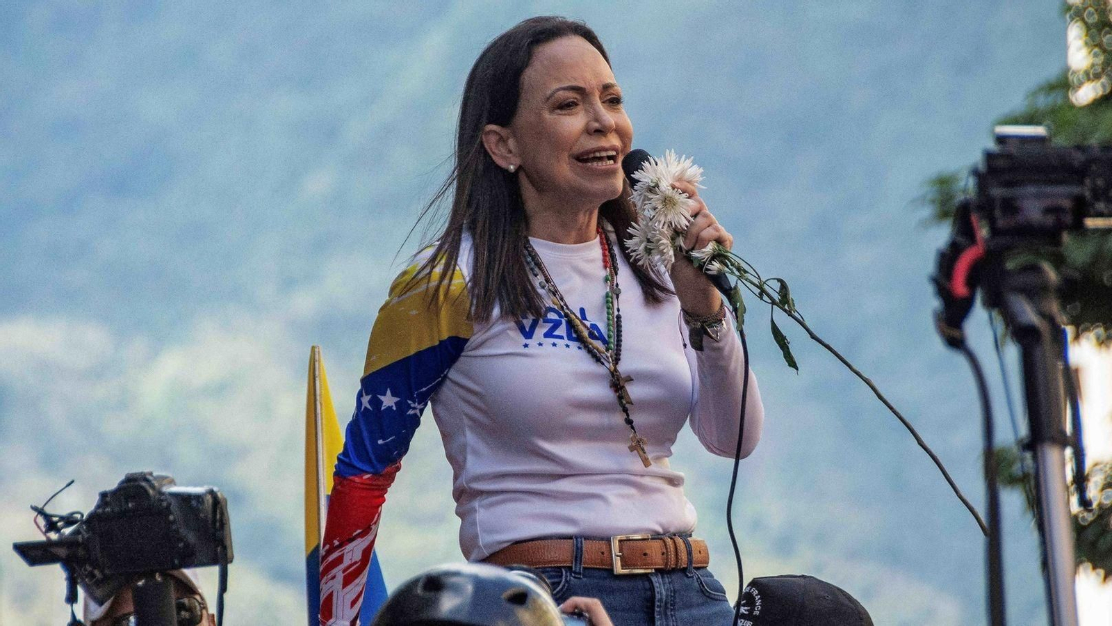 La opositora venezolana María Corina Machado, en una imagen de archivo.