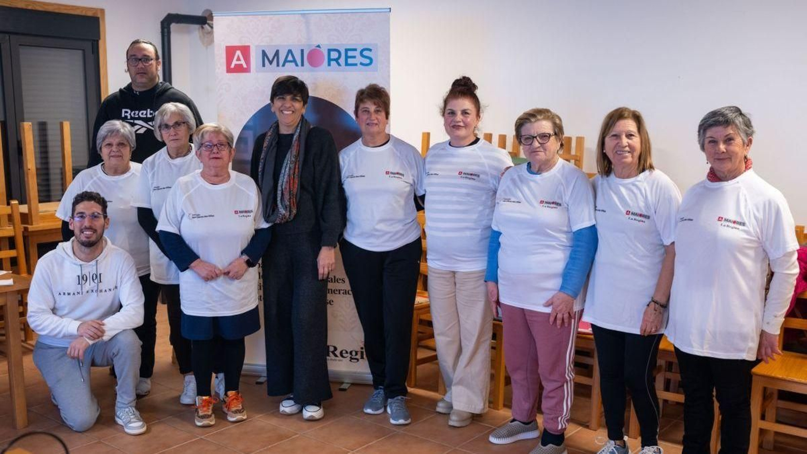 Las presentes intercambiaron sobre la importancia del proyecto A Maiores y su utiliad.