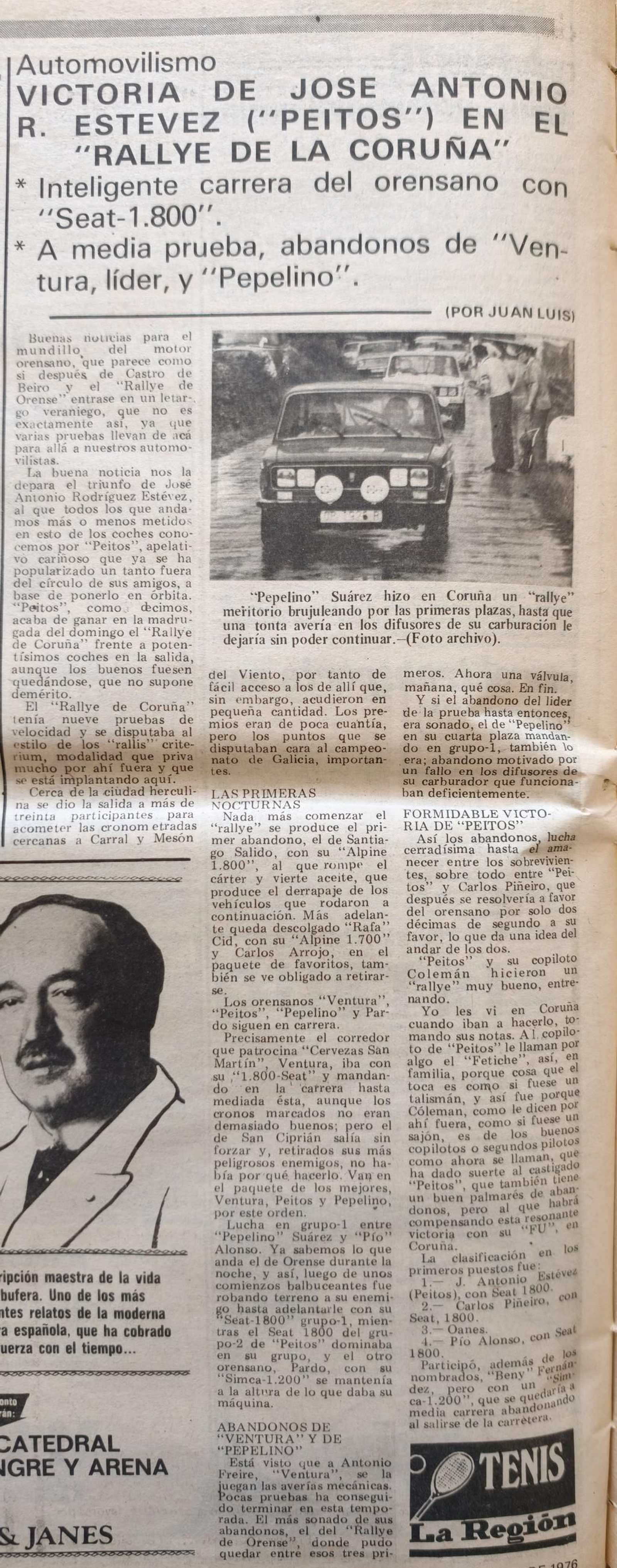 31 de julio de 1976.