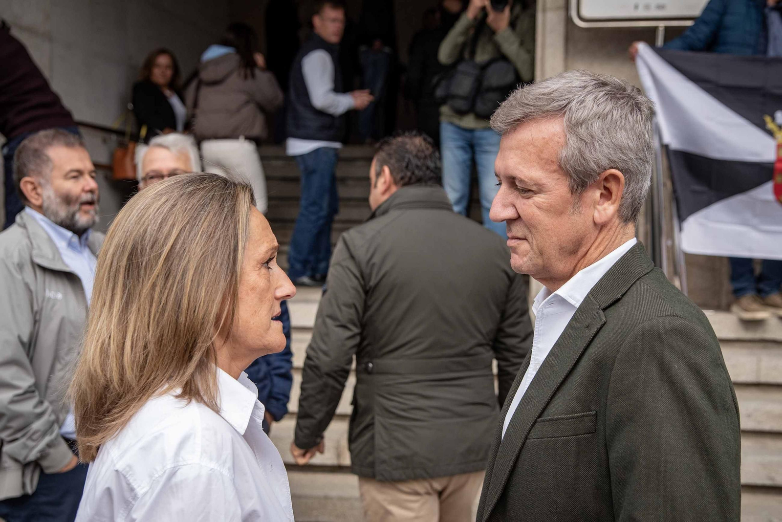 Galería | Feijóo hace parada en Vigo con la precampaña electoral del 29-N