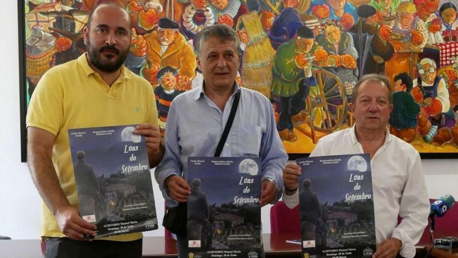 Presentación de "Lúas de setembro"
