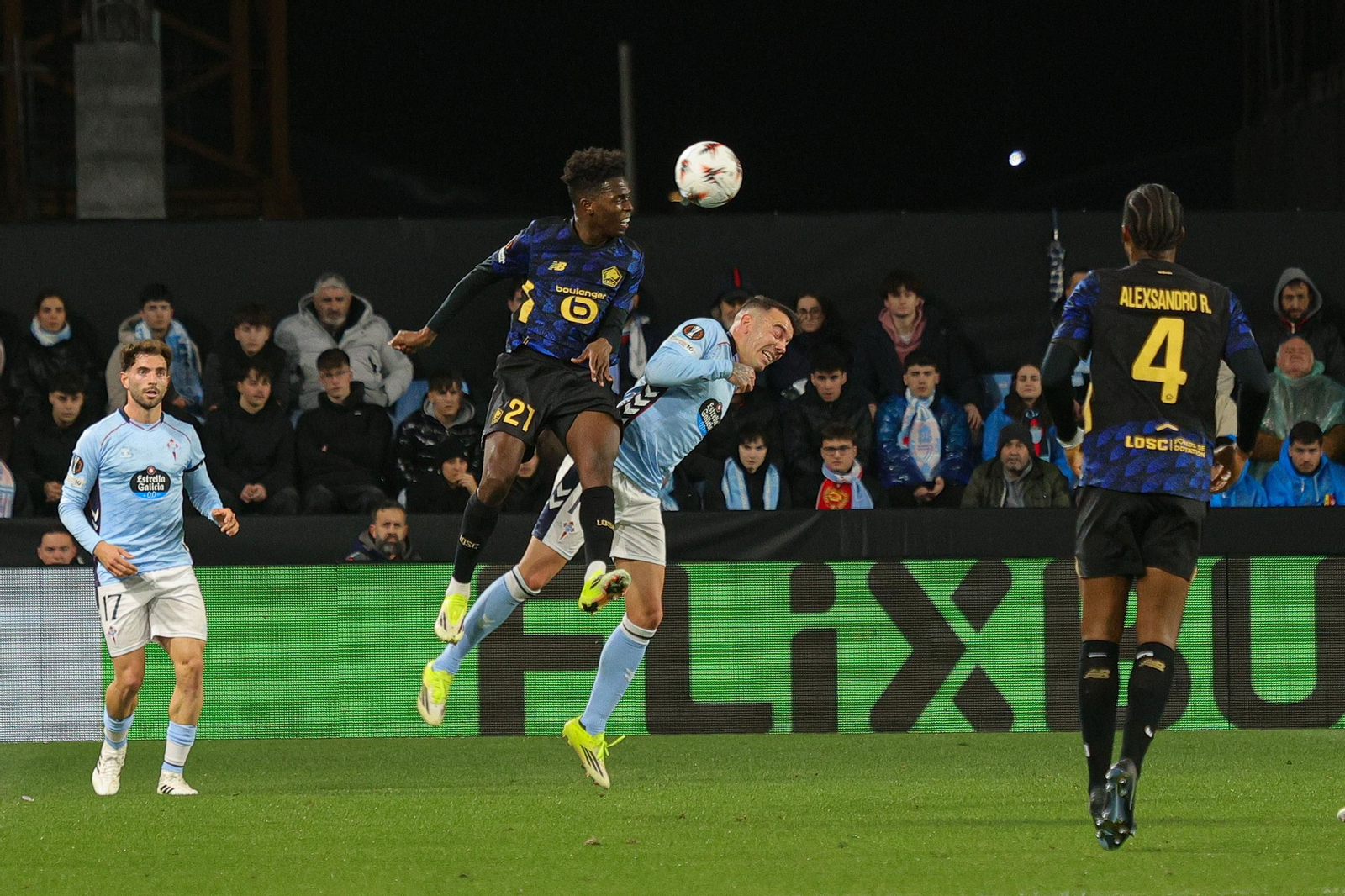 Galería | El Celta recibe al Lille en Balaídos