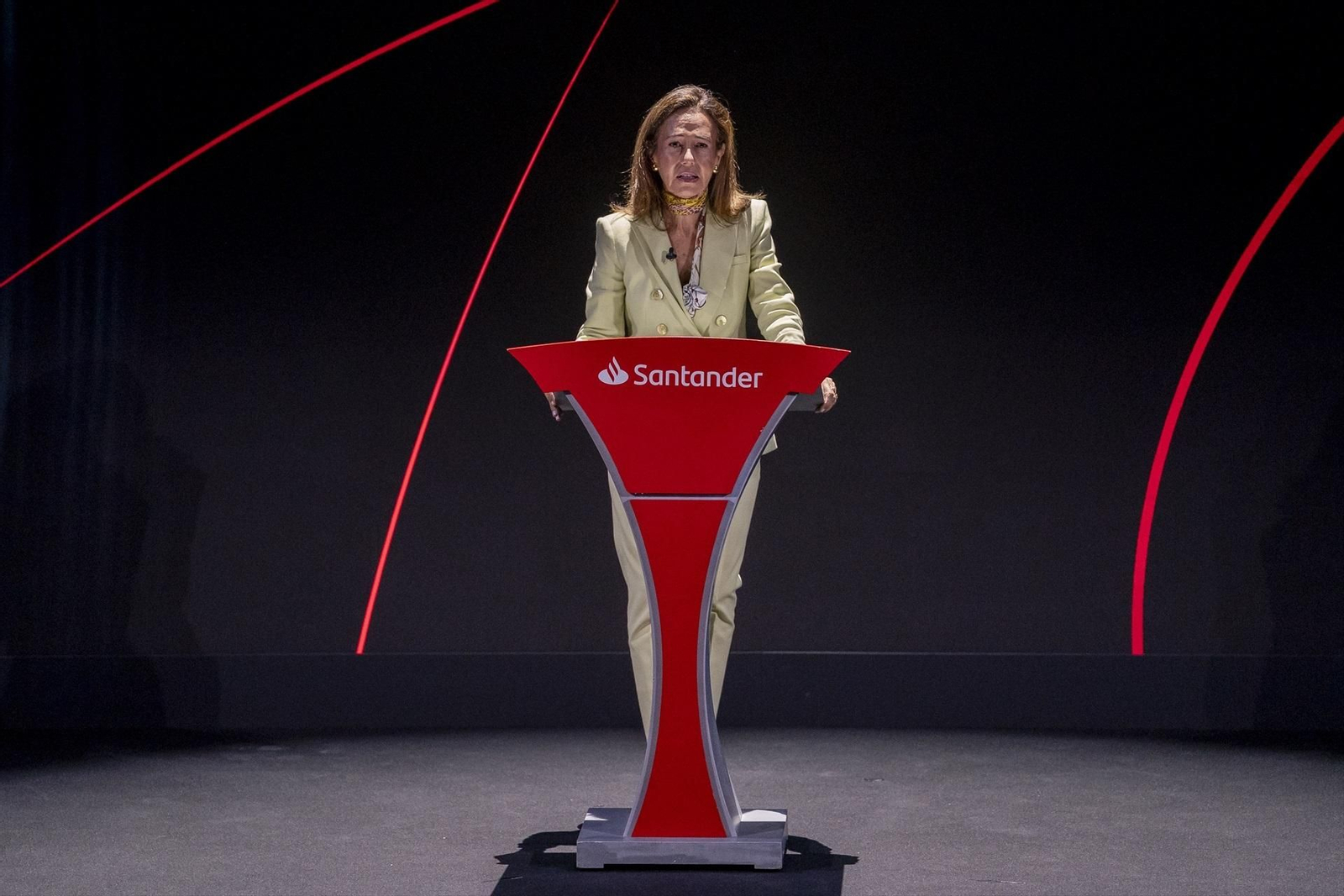 Ana Botín, presidenta del Banco Santander