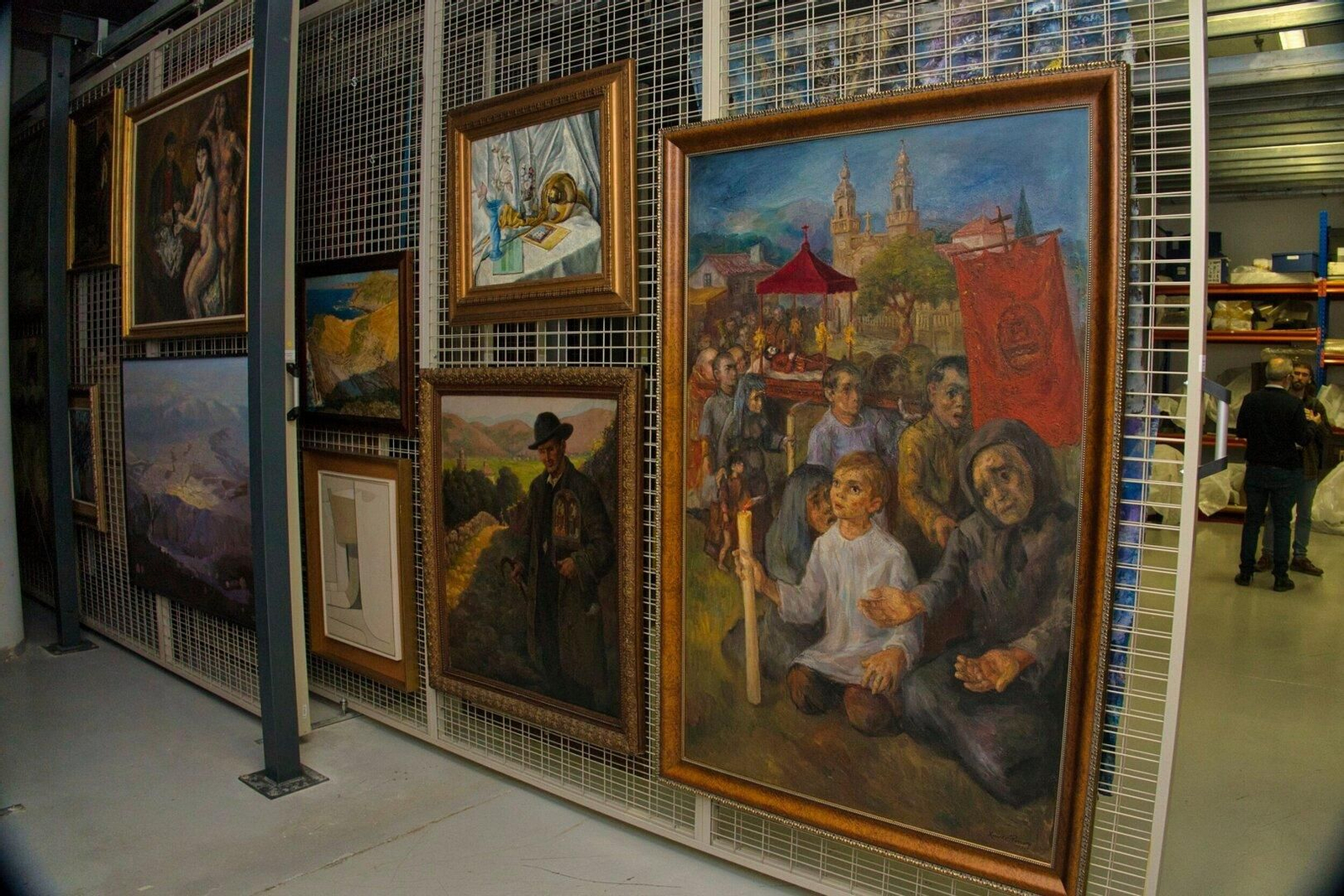 Colección de fondos pictóricos del Marco.