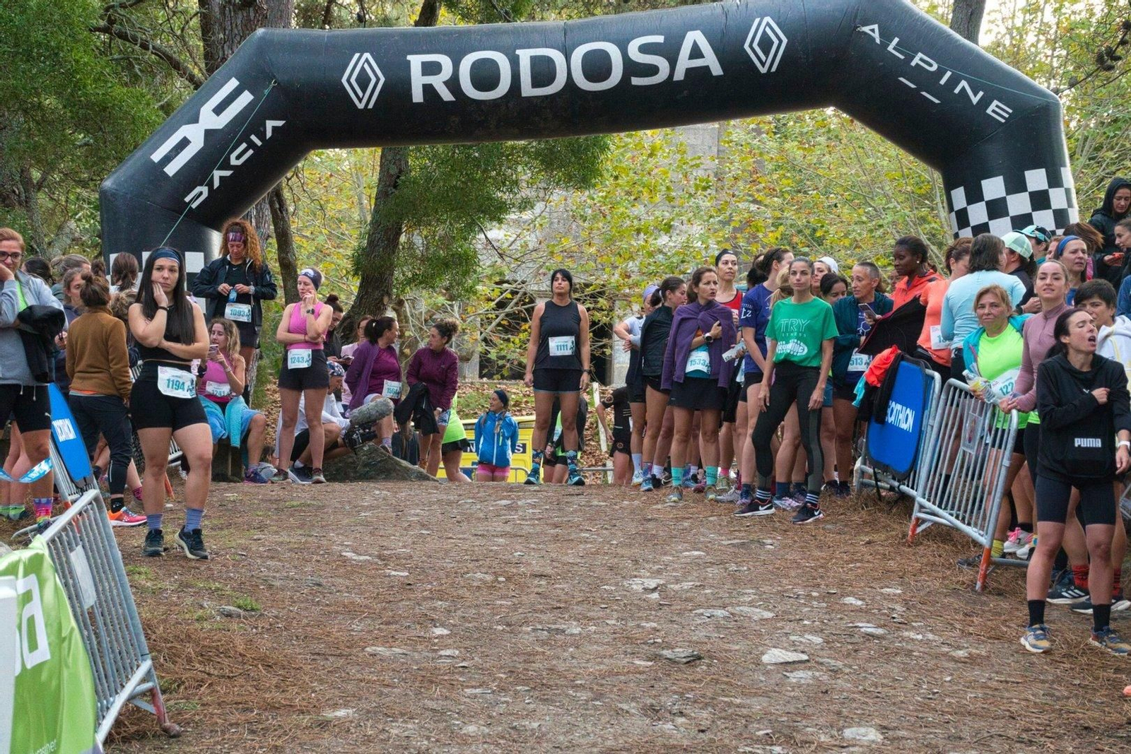 Carrera femenina en Monteferro.