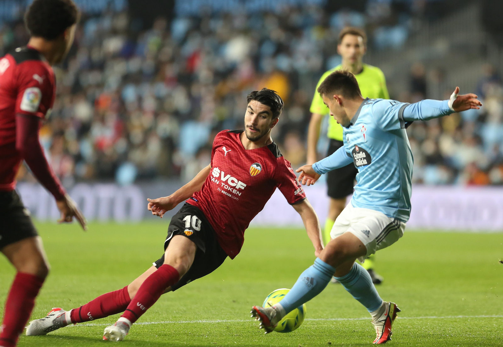 Celta-Valencia en Balaídos Vigo.