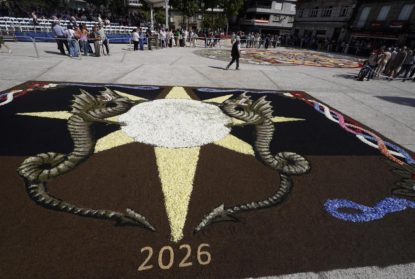 Celebración del Corpus en Ponteareas.