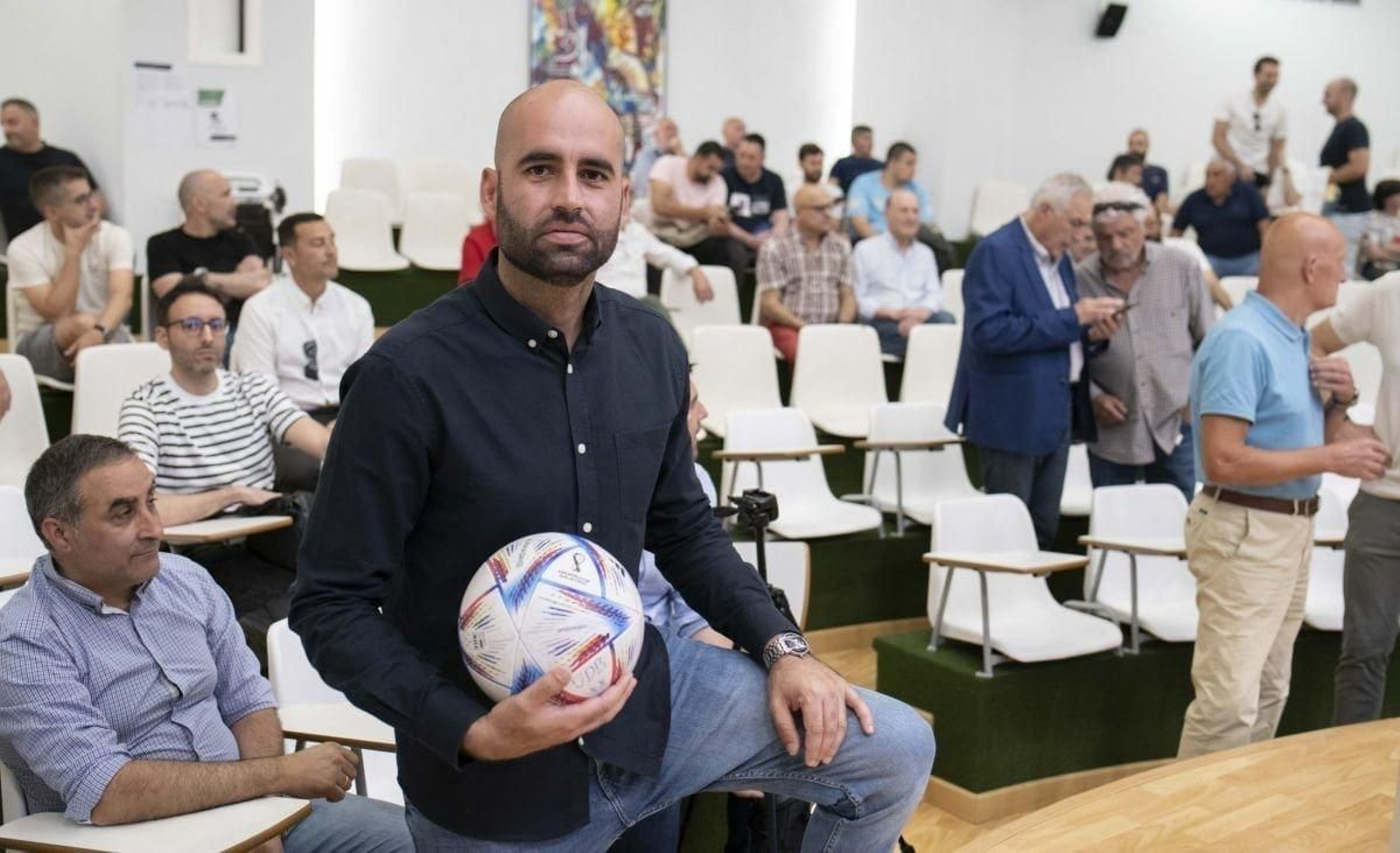 Claudio Giráldez. // Xesús Fariñas