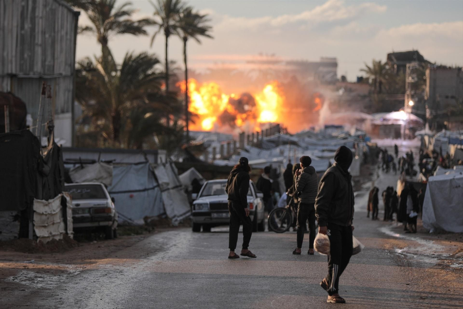 La vida en Khan Yunis, Gaza