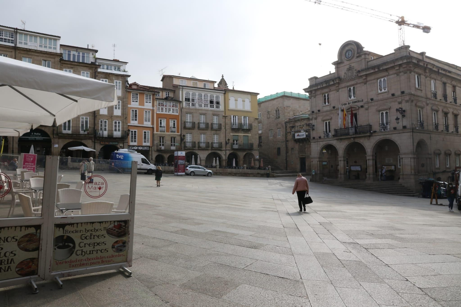 La Plaza Mayor de Ourense (I.D.).