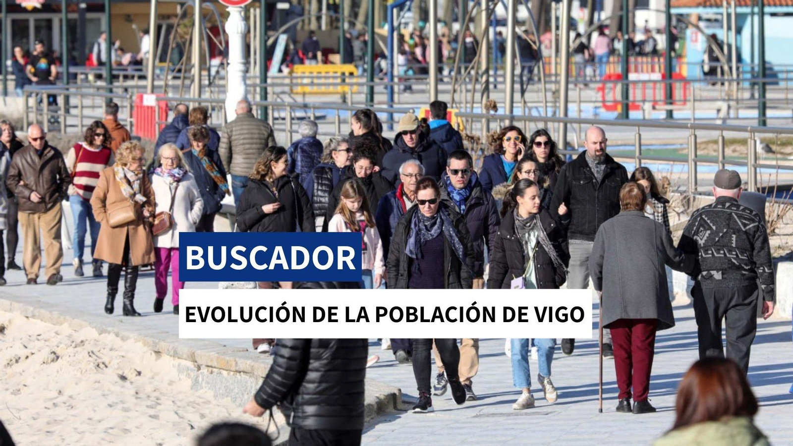 Buscador sobre la evolución de la población.