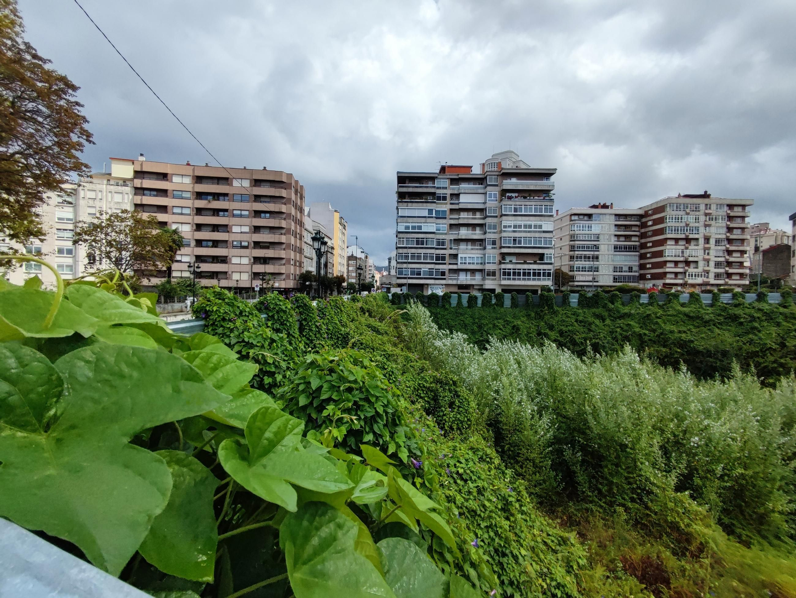 La parcela entre Puerto Rico y Pizarro, tapada por las vallas desde hace décadas.