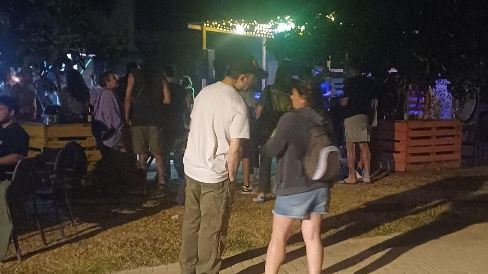 Un momento de la fiesta este fin de semana.