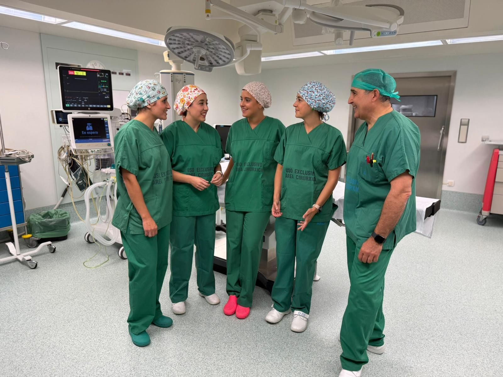 Enfermeros del CHUO reconocidos